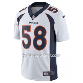 Maillot Homme Denver Broncos Von Miller 58 Nike Blanc
